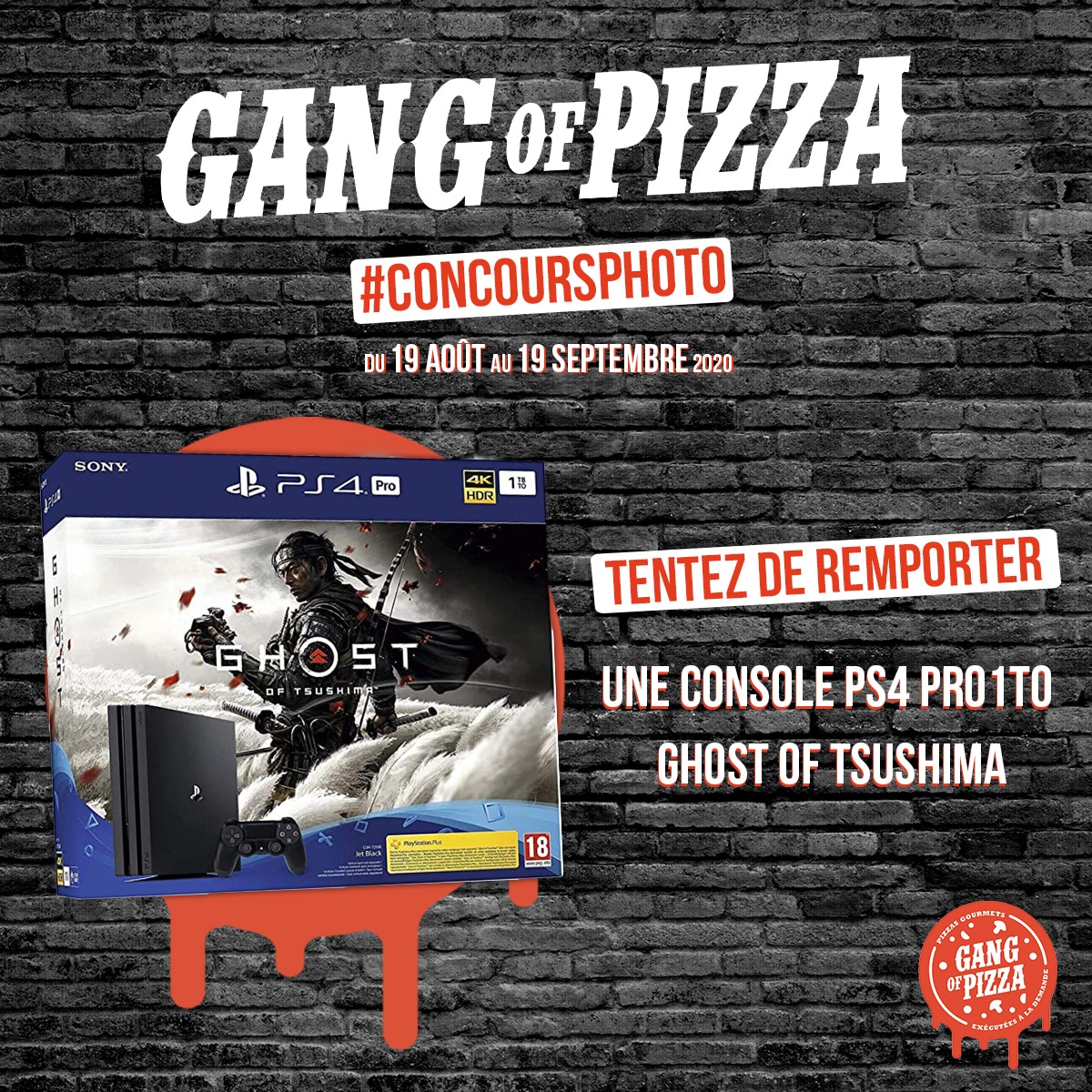 Jeu Concours GANG OF PIZZA Jeu Concours GANG OF PIZZA