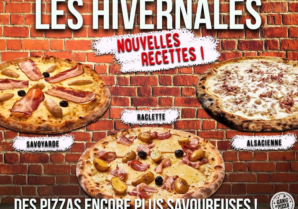 Le Gang lance ses nouvelles recettes d’hiver ! 🍕👊