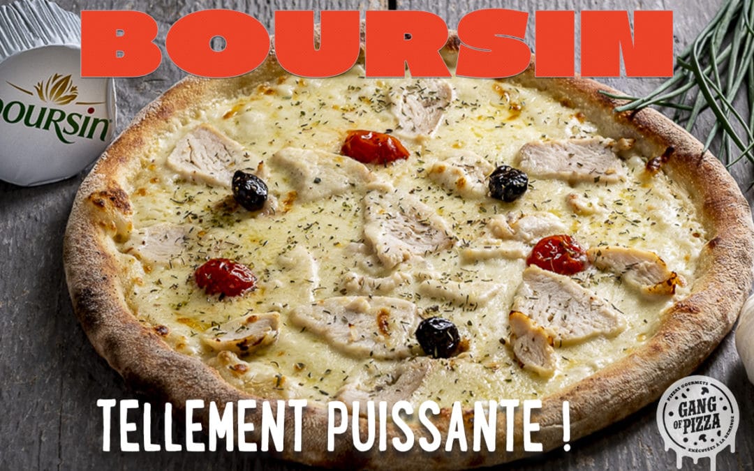 Gang Of Pizza lance sa Pizza Boursin® en édition limitée