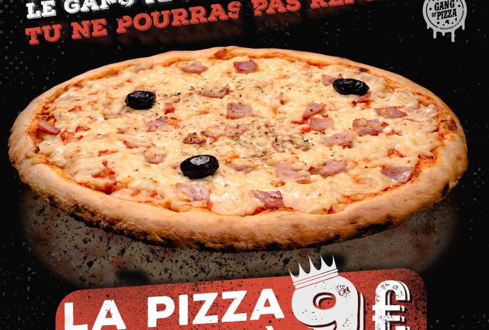Opération commerciale la pizza Reine à 9€