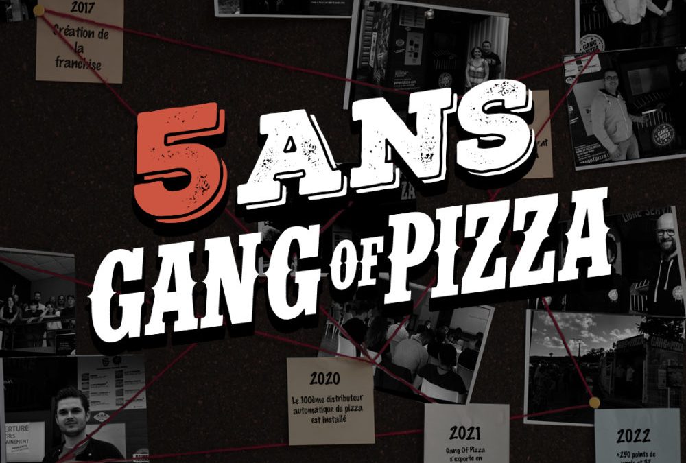 Gang of pizza fête ses 5 ans