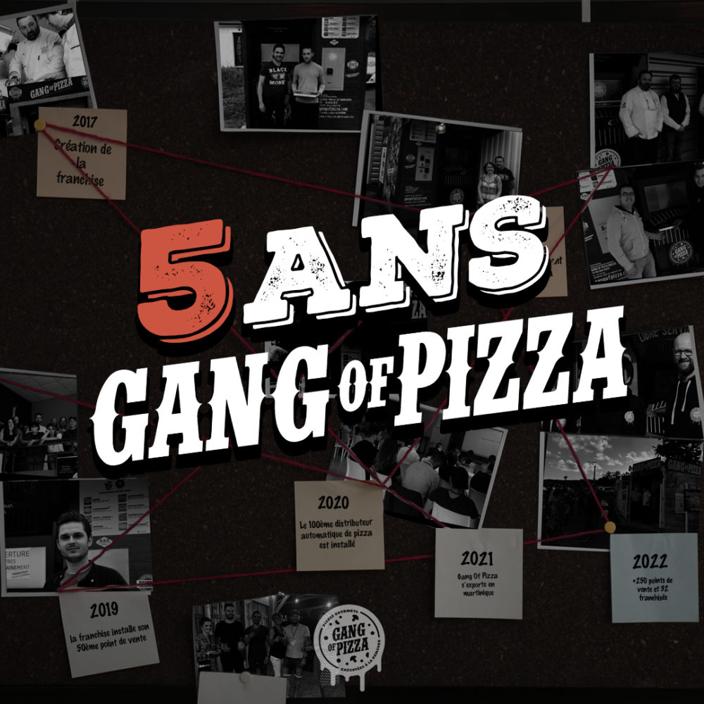 Gang of pizza fête ses 5 ans