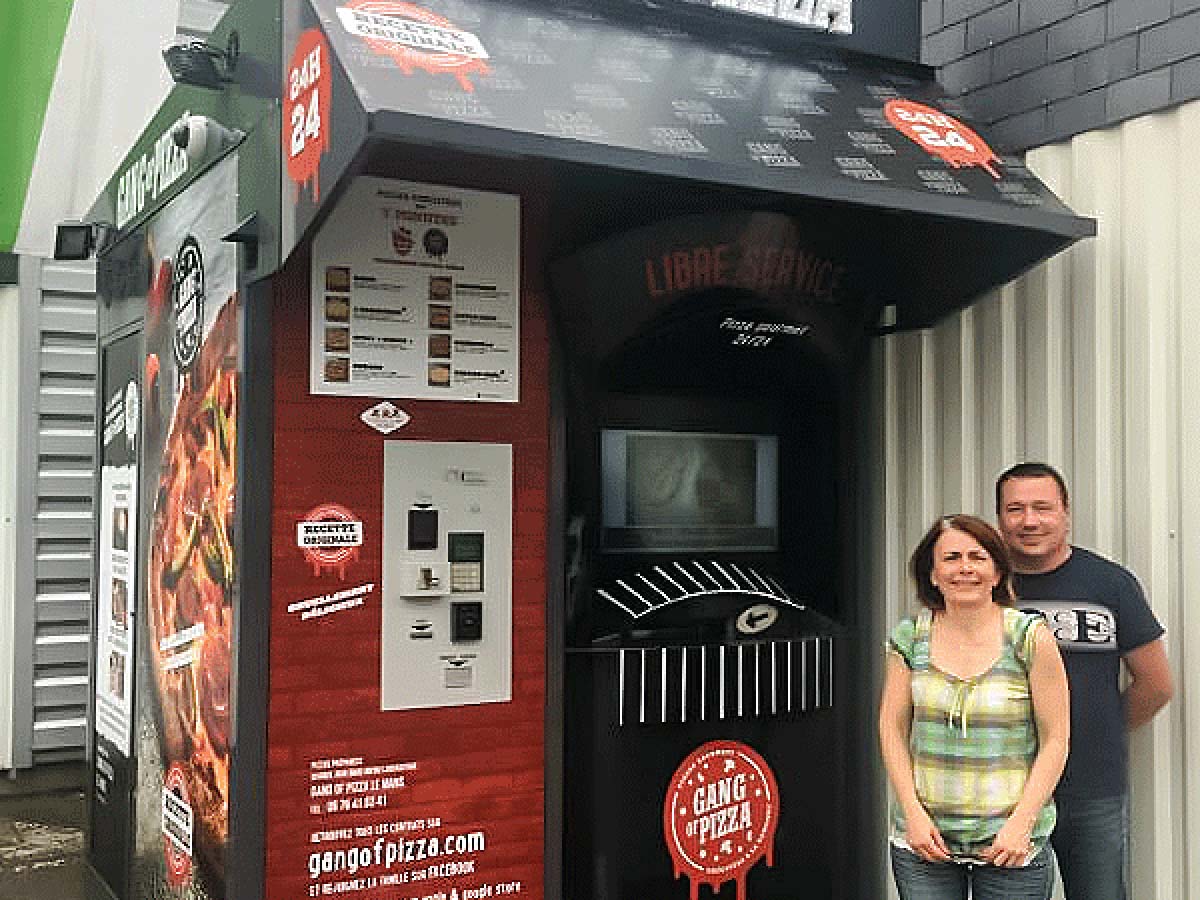 Distributeur De Pizza Saint Gervais En Belin Gang Of Pizza