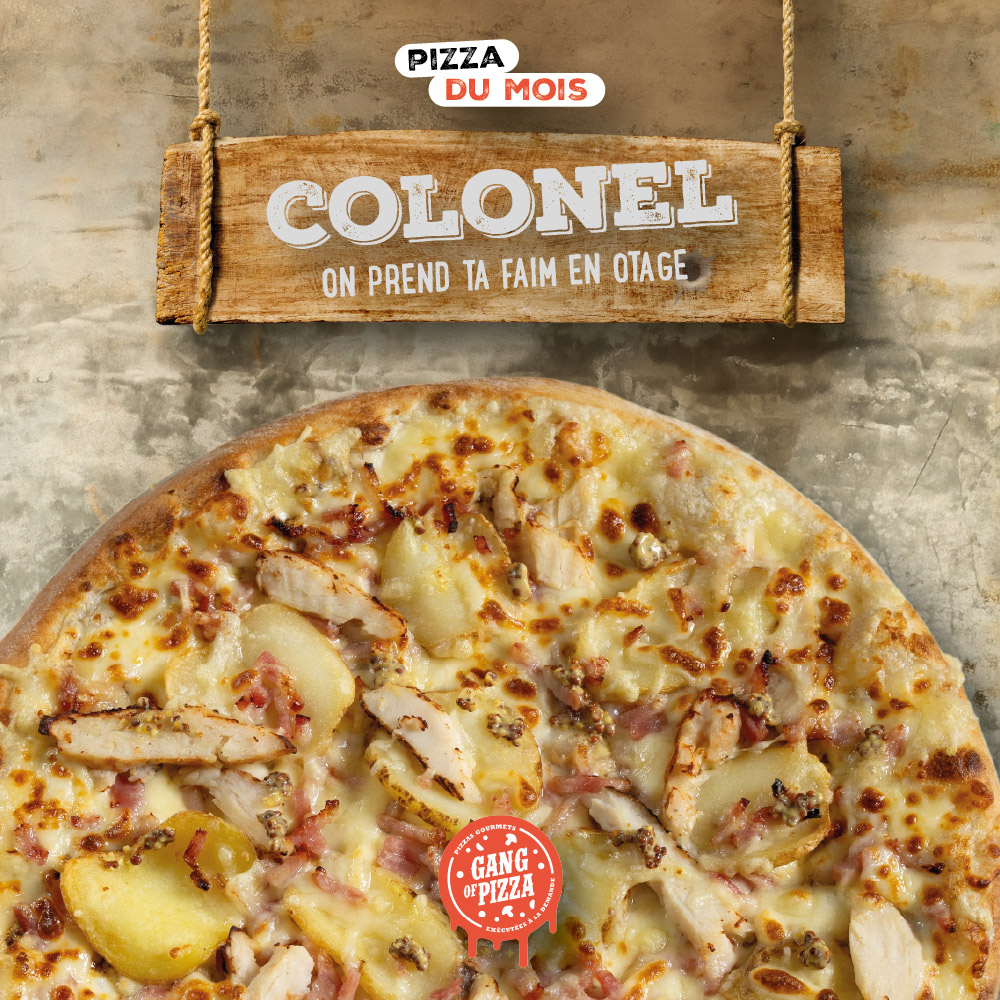 Colonel Gang Of Pizza Pizza du mois